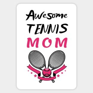 US Open Tennis Mom Racket and Ball Sticker